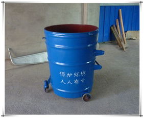 巴中,广元乡镇街道使用的圆形大铁桶,可以上环卫挂车的大铁桶 