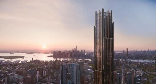 SHoP 闪闪发光的布鲁克林塔达到最终高度,是纽约曼哈顿以外最高的建筑