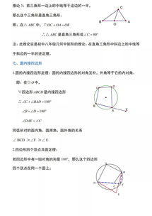 提分攻略 圆的重难点知识最全汇总,一篇帮你搞定中考考点