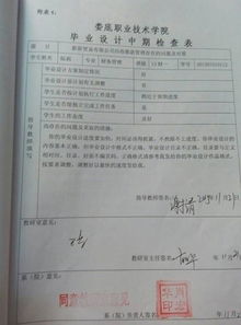 毕业论文中期检查表怎么写,本科毕业论文中期检查表,计算机毕业论文中期检查表