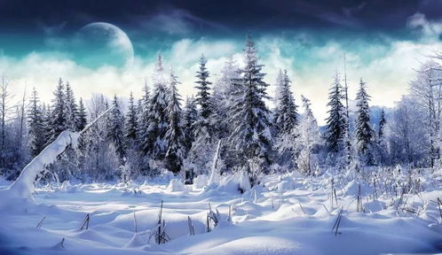 壁纸冬雪だるま雪ダウンロード写真 米粒分享网 Mi6fx Com