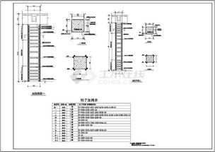 某地框架结构大酒店结构加固设计图纸