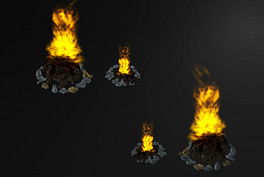 3d木火堆野外篝火模型下载 编号16269796 游戏动漫 