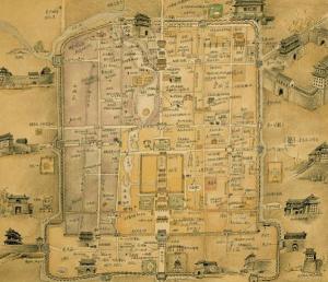 古代京师地图 