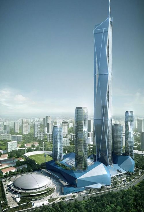 厉害 马来西亚耗资83亿,修建664米大楼,一共有118层