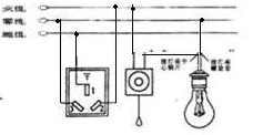 用笔画线代替导线.把图12中的三孔插座.电灯及控制电灯的开关接到电路上. 题目和参考答案 精英家教网 