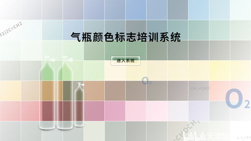 气瓶颜色标志培训系统