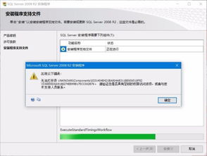 sql2008安装到win10错误