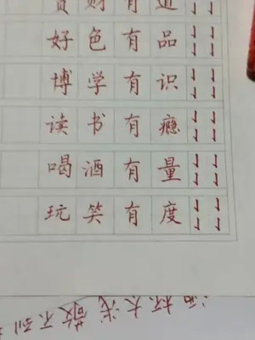 硬笔书法 练字 手写文字 写字是一种生活 规范字书写 中性笔练字 硬笔 