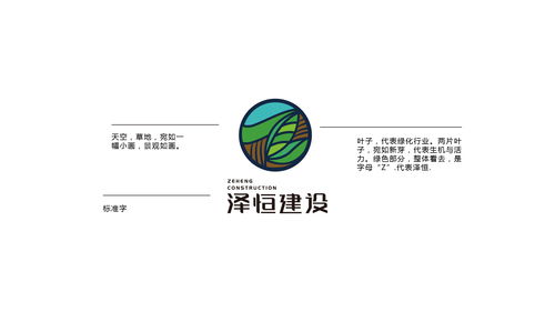 泽恒建设品牌logo提案