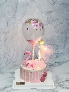 生日蛋糕晒一晒 网红蛋糕 ins蛋糕 气球蛋糕 少女蛋糕
