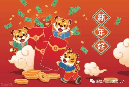 2022新年祝福问候句子,最新虎年春节祝福语问候图