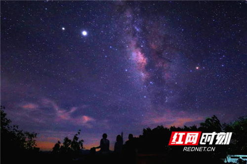 永州阳明山 夏夜星空璀璨 遇见宇宙的美 组图