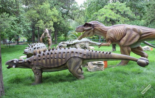 福利 武汉中山公园大型恐龙展来袭 