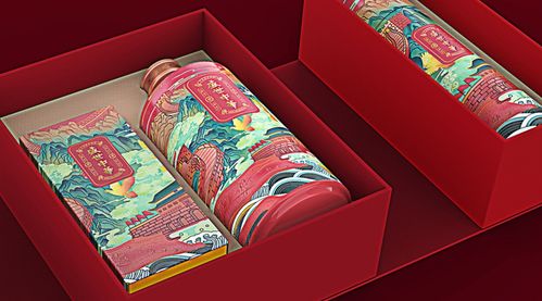 盒畔包装设计 中国风食品礼盒包装设计