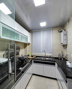 简约风格厨房卫生间集成吊顶装修效果图 