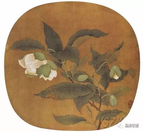 中国 茶花画 的发展阶段 附名家画茶花 