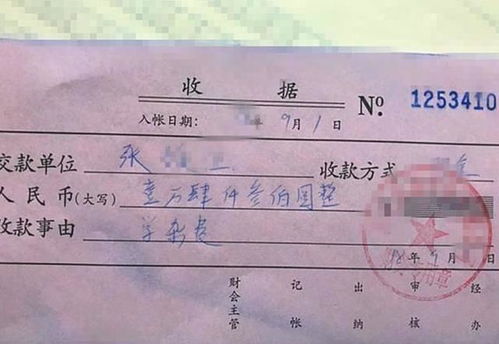 幼儿园费用有多贵 这张家长的收据单火了,网友 我的心好疼