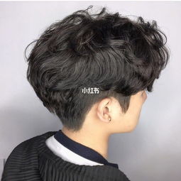 韩式男士烫发发型图片