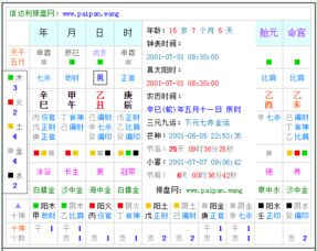 2001年5月11日8点30分出生的男孩四柱八字属什么 