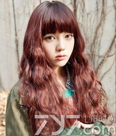 最新韩式烫发发型图片 甜美动人充满活力