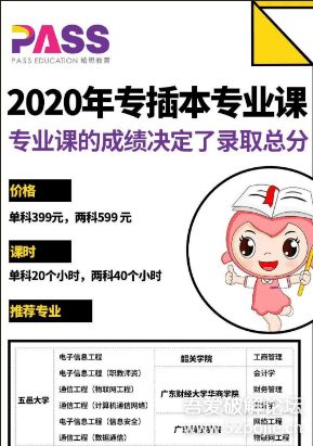 2020,专插本,专业课 ,电子信息工程,PASS 帕思教育 ,真题 悬赏问答区 吾爱破解 LCG LSG 安卓破解 病毒分析 