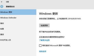 win10设置更新周期