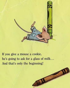 读读 教孩子学会拒绝 If you give a mouse a cookie如果你给了小老鼠一块饼干 入选百本必读童书