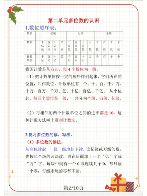 苏教版四年级下册数学赶紧收藏 