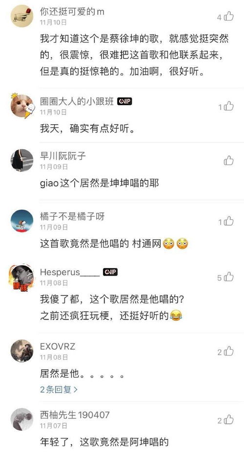 听我的歌别问我是谁 蔡徐坤 情人 每天都在花式出圈