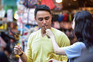 组图 感情升温 王鸥喂食明道超甜蜜 一起嬉戏笑开颜 