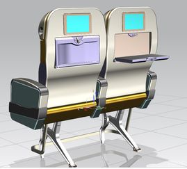 飞机 座椅 客机 座椅 航空座椅模型