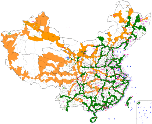 我国南北方,西北地区,青藏地区,的概况 