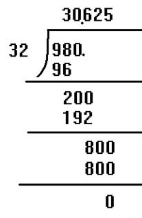 980除以32竖式怎么列 