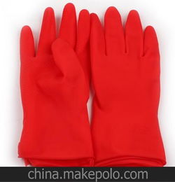 韩国 橡胶防水手套 防滑胶皮手套 天然乳胶手套 洗衣洗碗手套