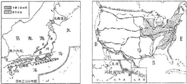 日本处于哪个板块的交界地带（　　） A．太平洋板块与亚欧板块 B．亚欧板块与印度洋板块 C．美洲板块与太