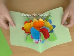 教师节纸艺花立体手工贺卡手工制作教程 