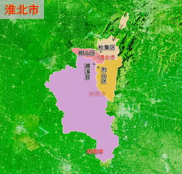 淮北市一个镇竟然 飞 到30公里外,隔着萧县和徐州接壤