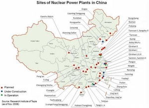 中国6个投入运营的核电都是哪些