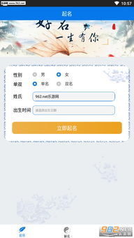 起名大师2019最新版本下载 起名大师最新起名软件app下载v3.0.0 乐游网安卓下载 