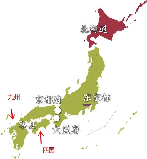 日本四大岛地图 图片欣赏中心 急不急图文 Jpjww Com