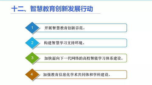 一张图看懂 教育信息化2.0行动计划 