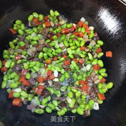 牛肉炒黄豆的做法 牛肉炒黄豆怎么做 宸 羽的菜谱 