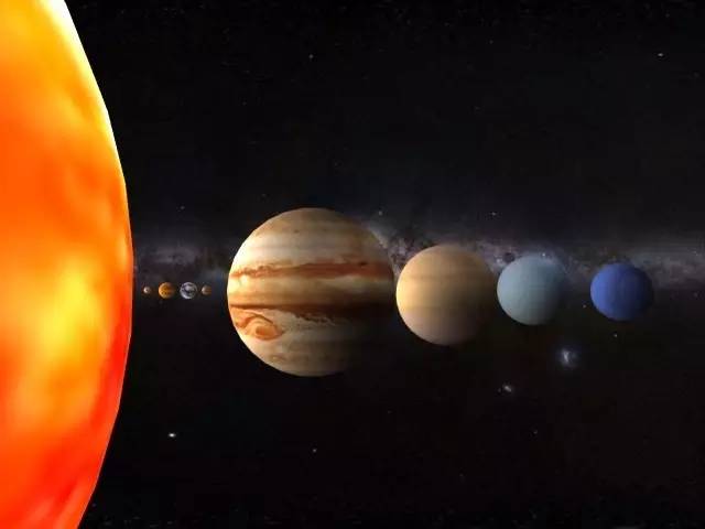 太阳系 八大行星