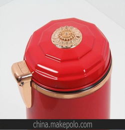 亿丽家10L烤漆瓷红色脚踩垃圾桶脚踏式卫生桶厨房卫生间收纳桶