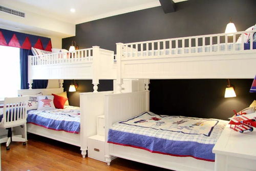 孩子喜欢的双层床,不光童趣十足,也是节省空间的能手
