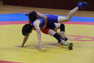 全国近400名女子摔跤运动员来博兴参加比赛