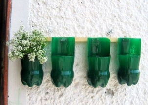 塑料瓶花盆