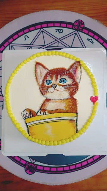 猫咪系列的蛋糕,我做的得心应手 