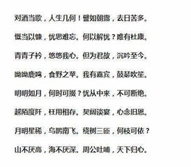 曹操古语励志名言